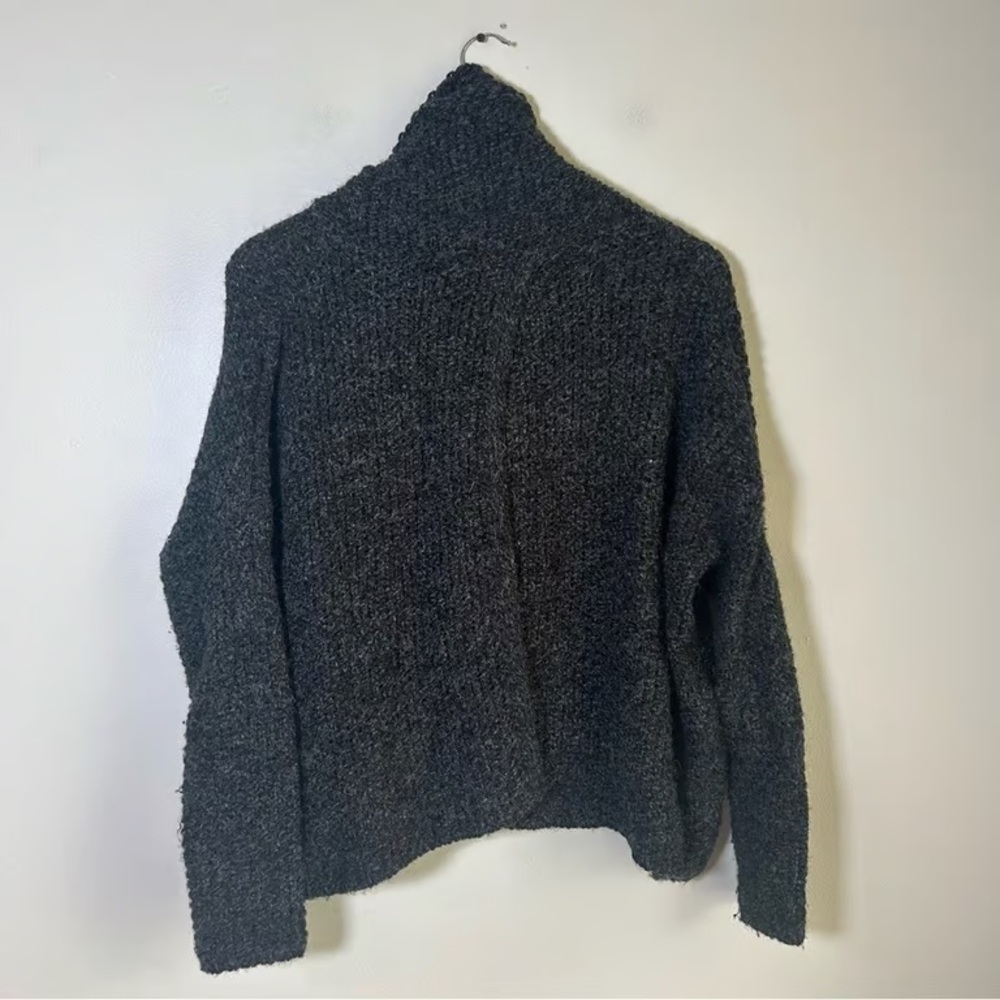 Cozy Black Turtleneck Sweater - Picture 2 of 2